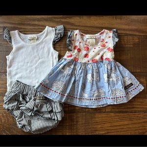 Matilda Jane skirt set and dress